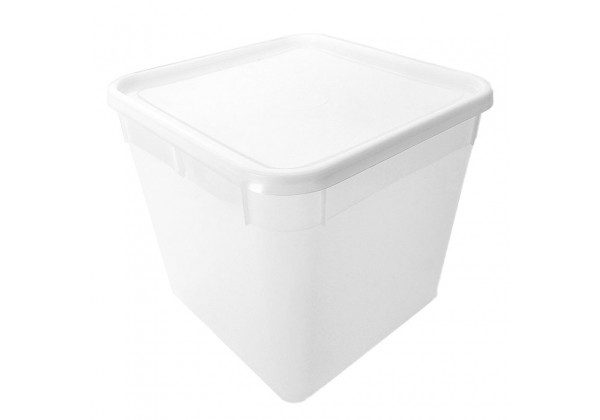 10 LITRE SQUARE NATURAL TUB